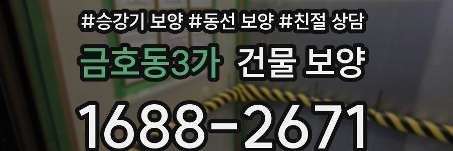 금호동3가 건물 보양