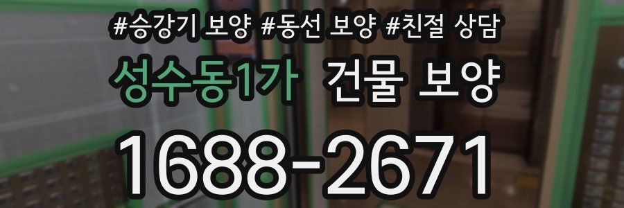 성수동1가 건물 보양