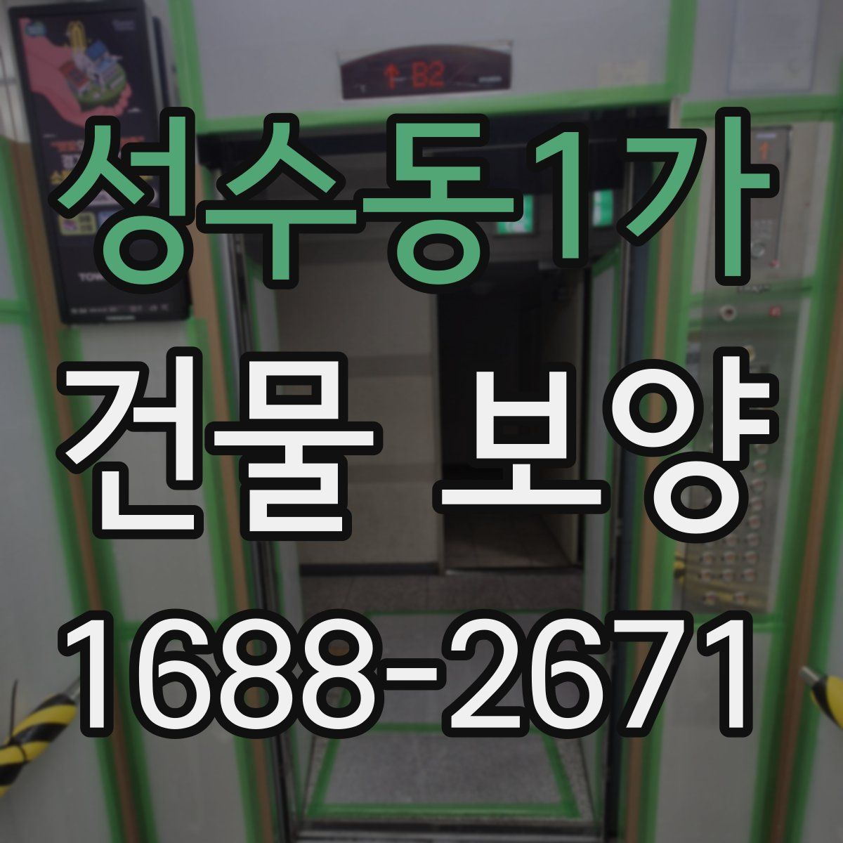 성수동1가 건물 보양