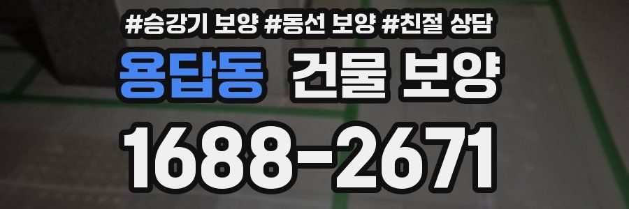 용답동 건물 보양
