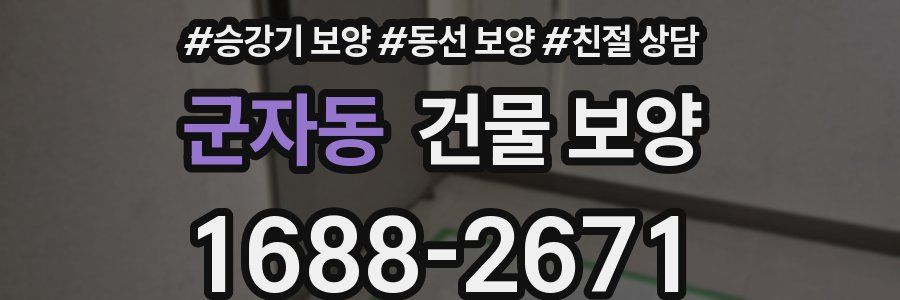 군자동 건물 보양