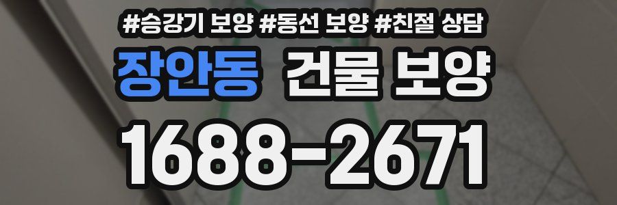 장안동 건물 보양
