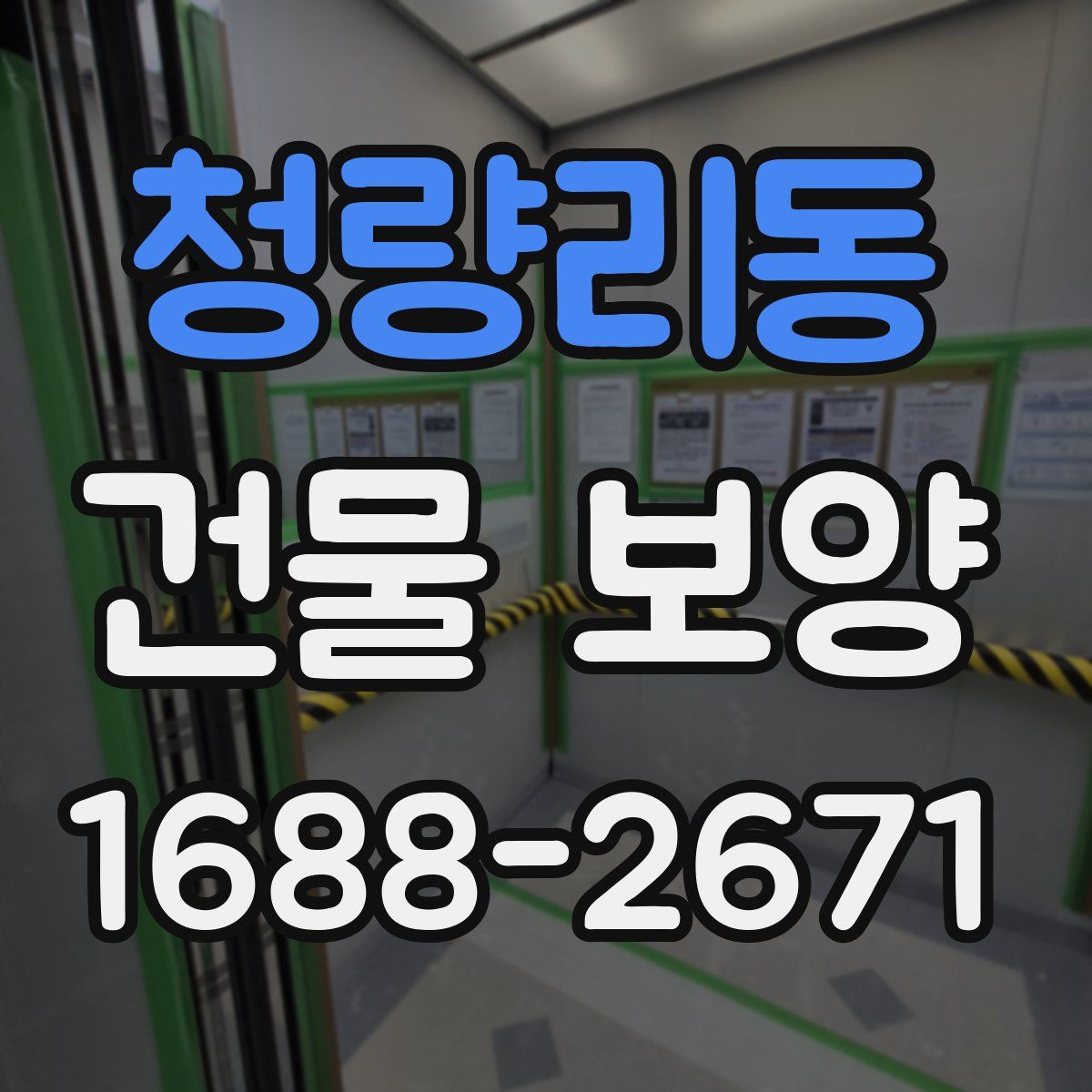 청량리동 건물 보양