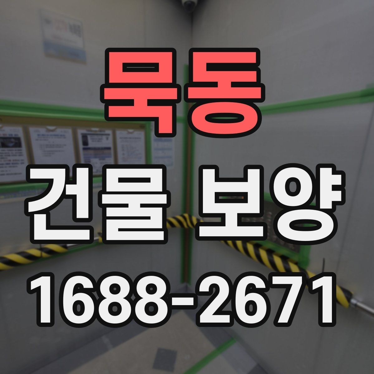 묵동 건물 보양 작업을 효율적으로 진행하는 방법