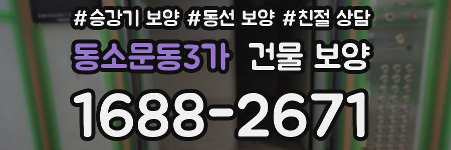 동소문동3가 건물 보양