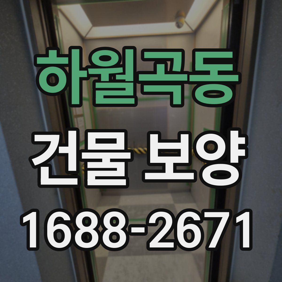 하월곡동 건물 보양