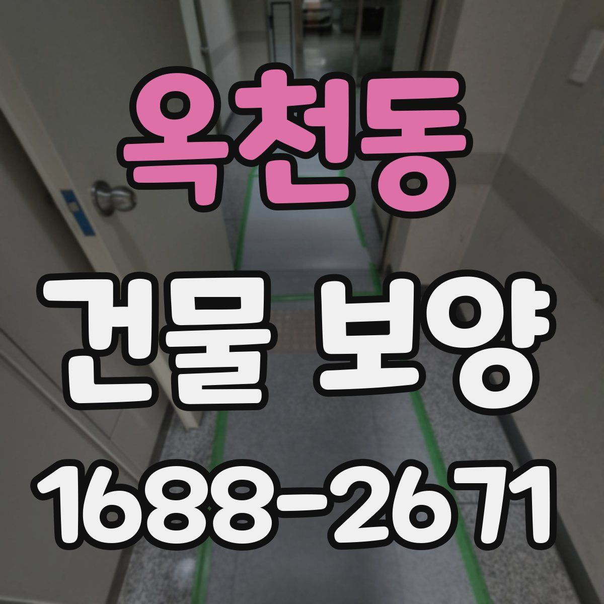 옥천동 건물 보양