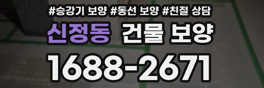 신정동 건물 보양