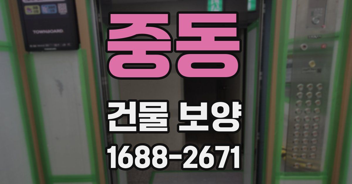 중동 건물 보양