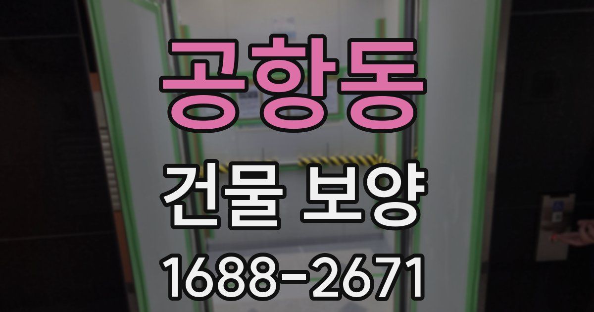 공항동 건물 보양