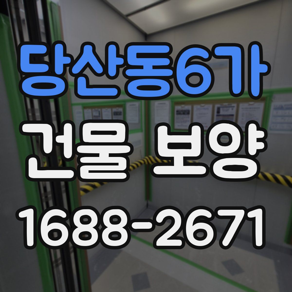 당산동6가 건물 보양