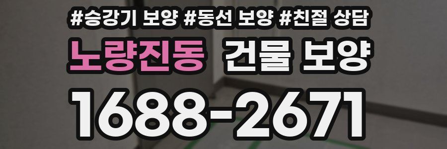 노량진동 건물 보양