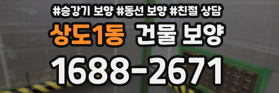 상도1동 건물 보양