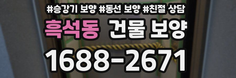 흑석동 건물 보양