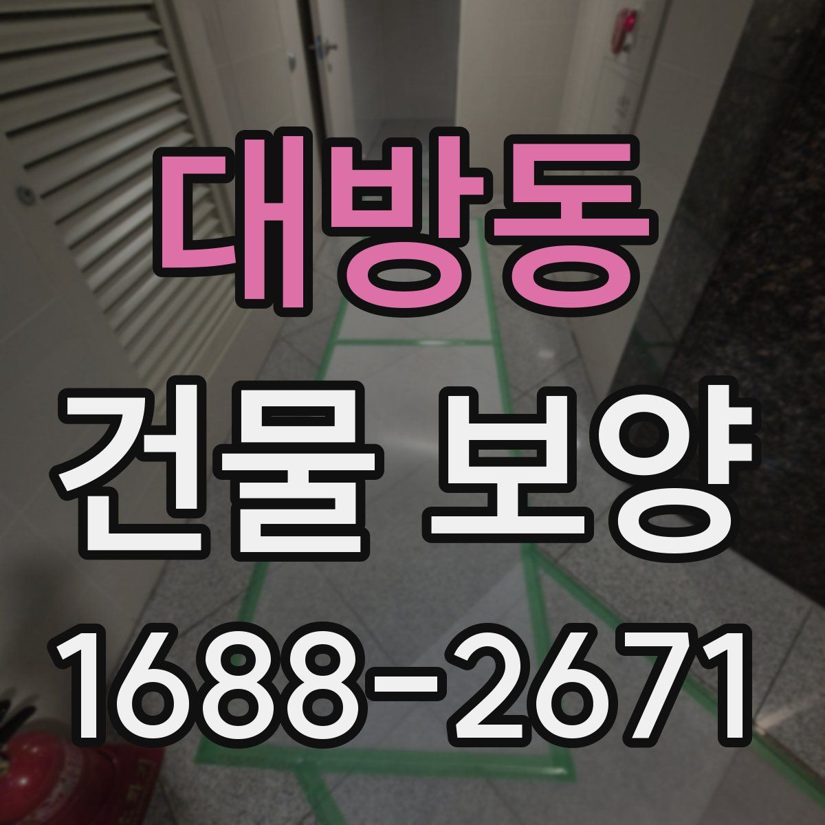 대방동 건물 보양
