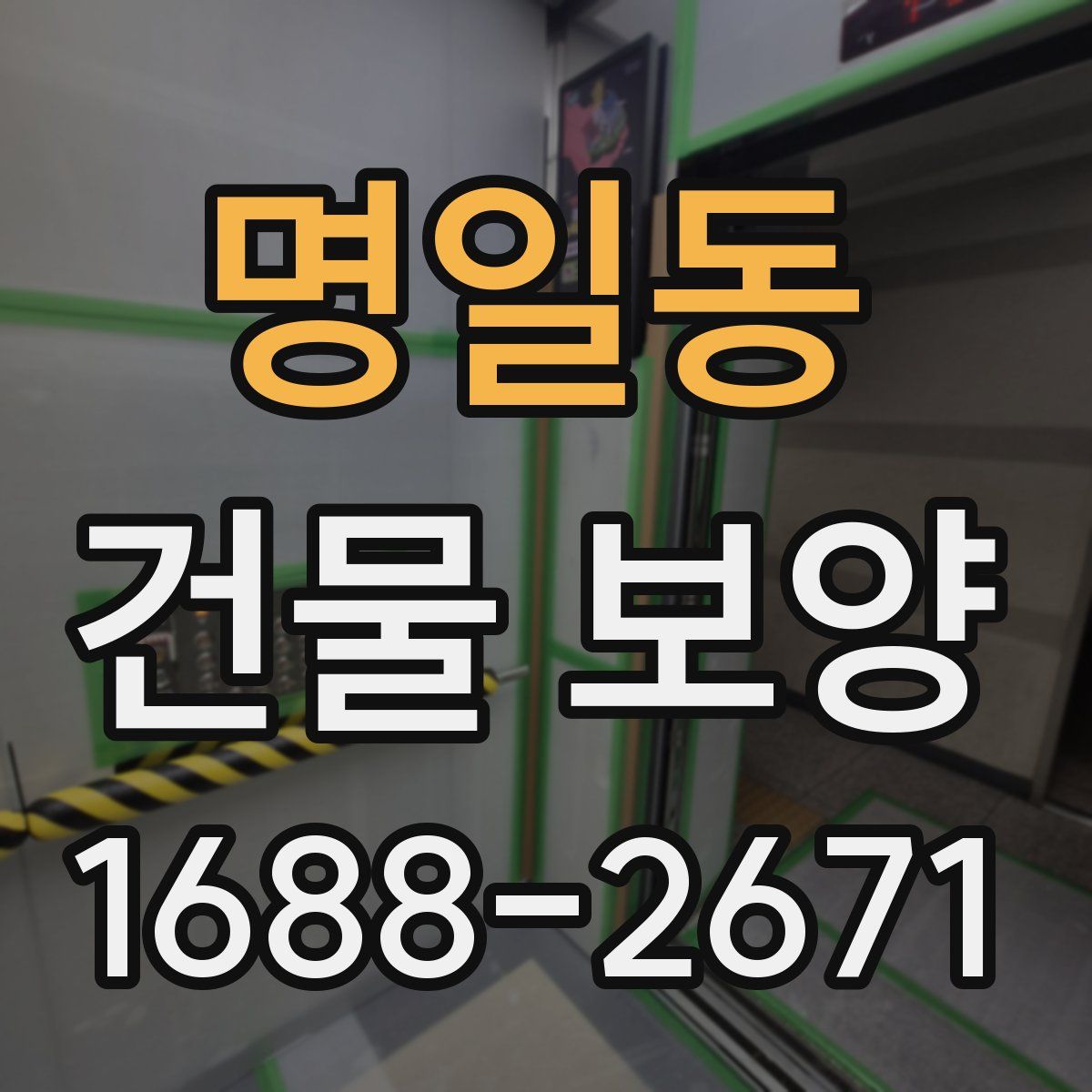 명일동 건물 보양