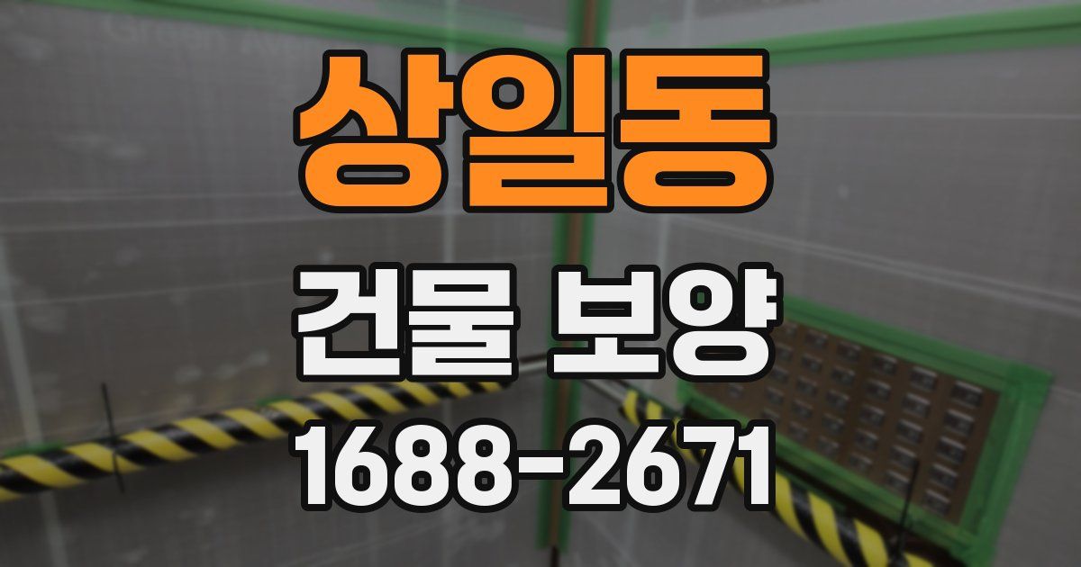 상일동 건물 보양