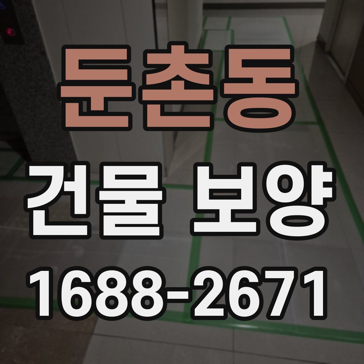 둔촌동 건물 보양