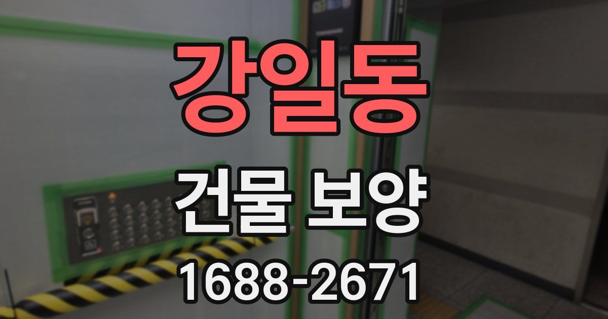 강일동 건물 보양