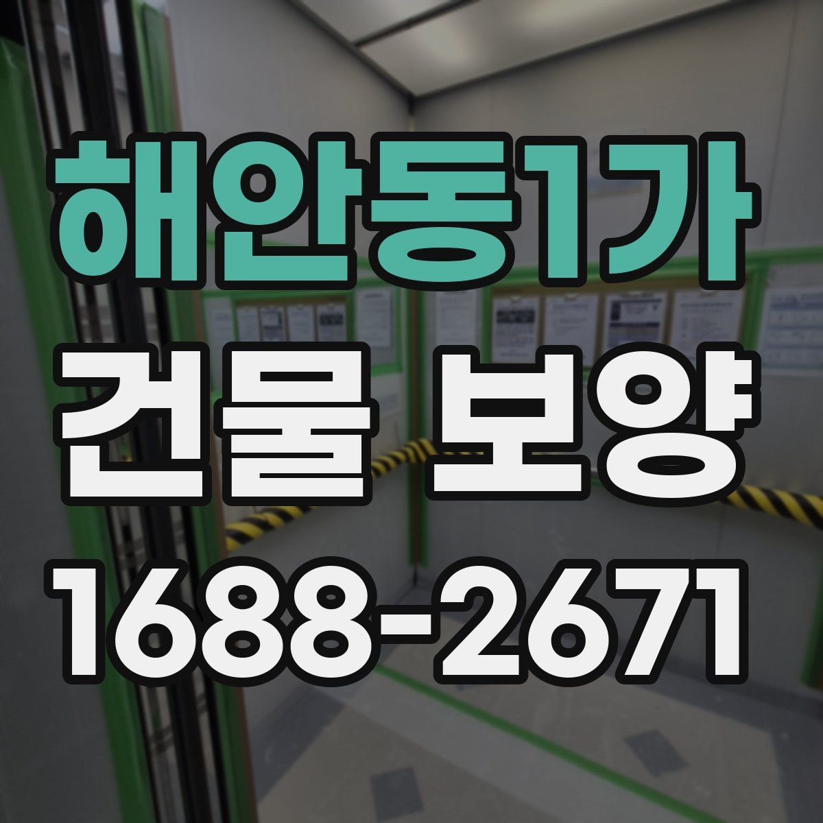 해안동1가 건물 보양