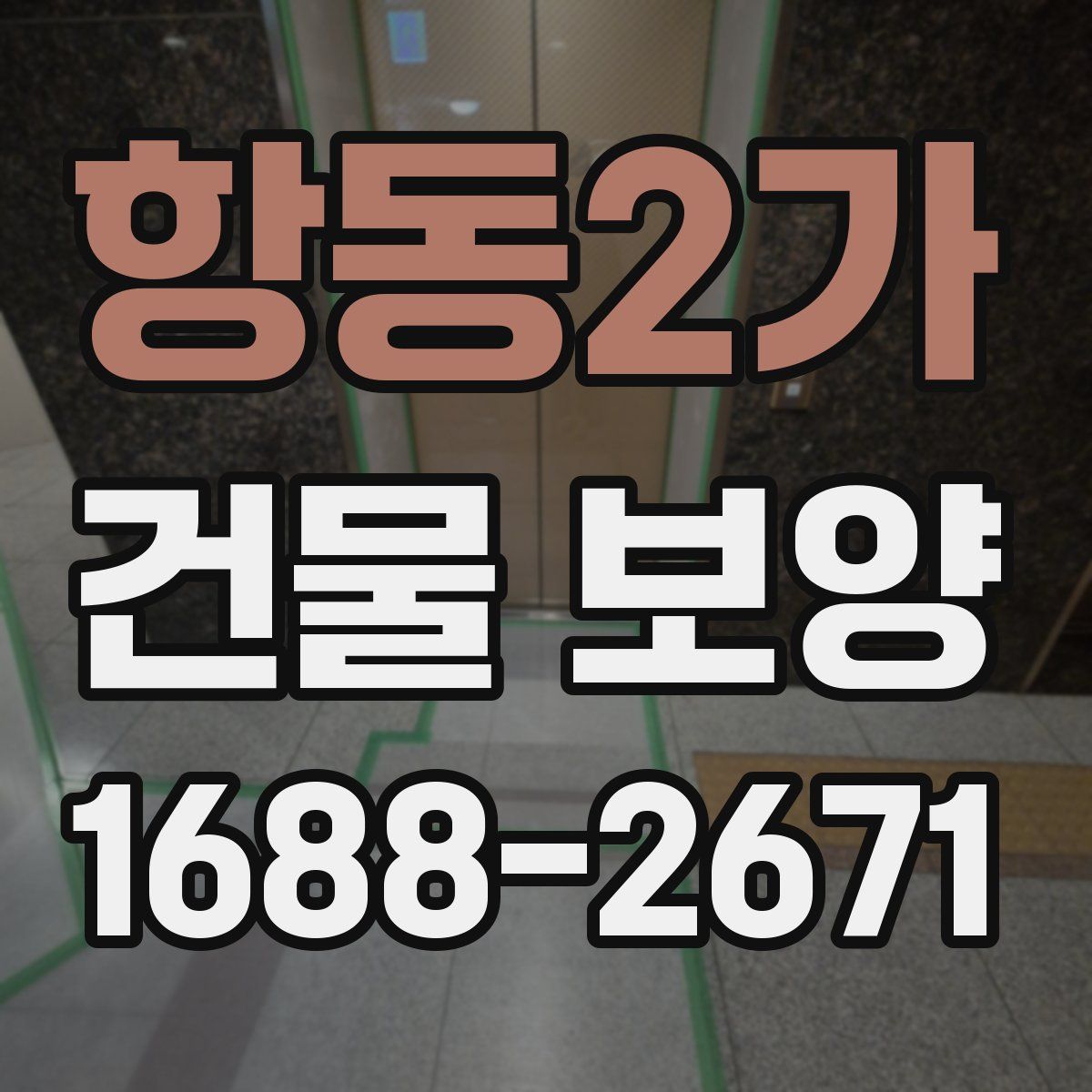 항동2가 건물 보양