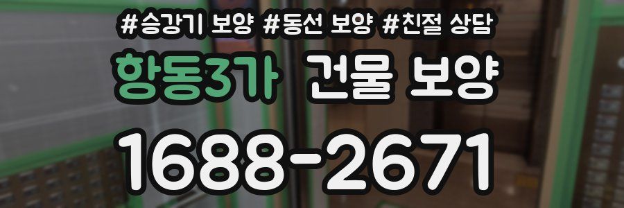 항동3가 건물 보양