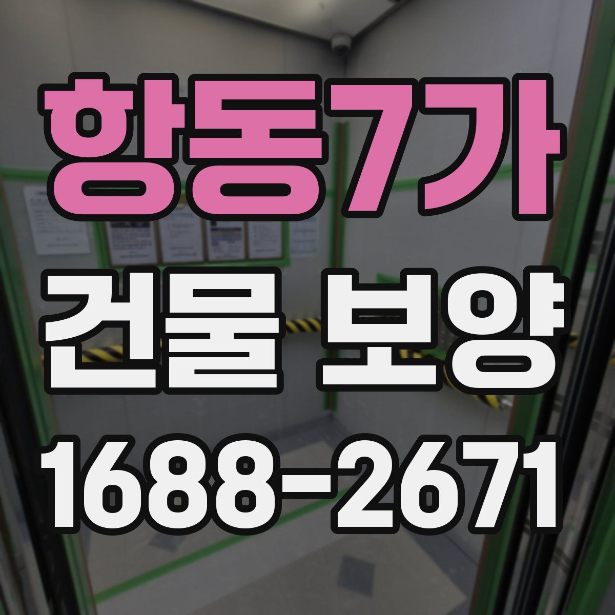 항동7가 건물 보양