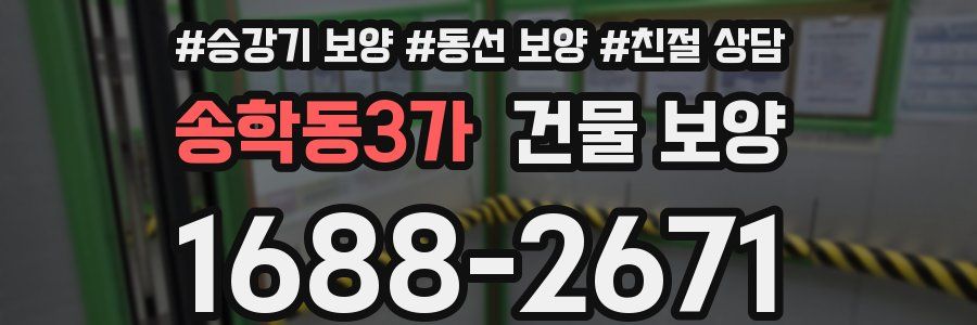송학동3가 건물 보양