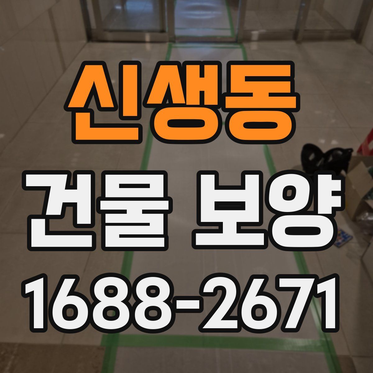 신생동 건물 보양