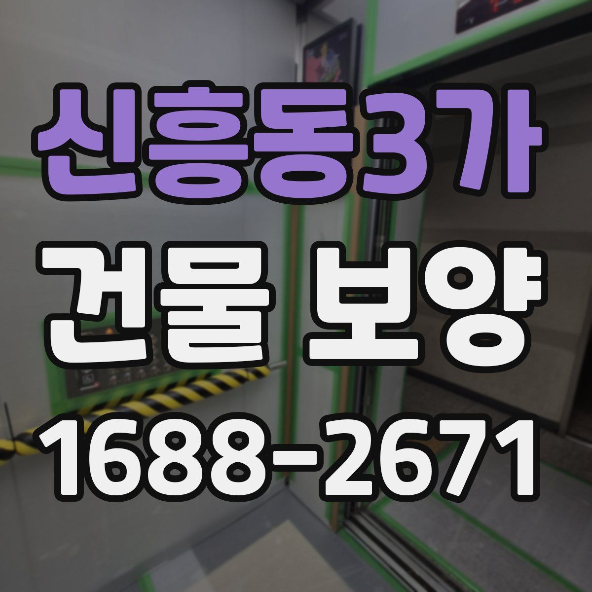 신흥동3가 건물 보양