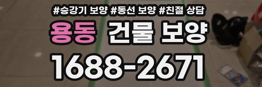 용동 건물 보양