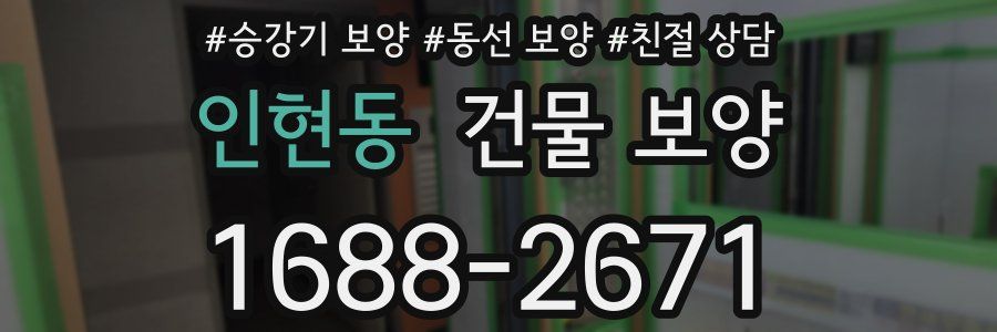인현동 건물 보양