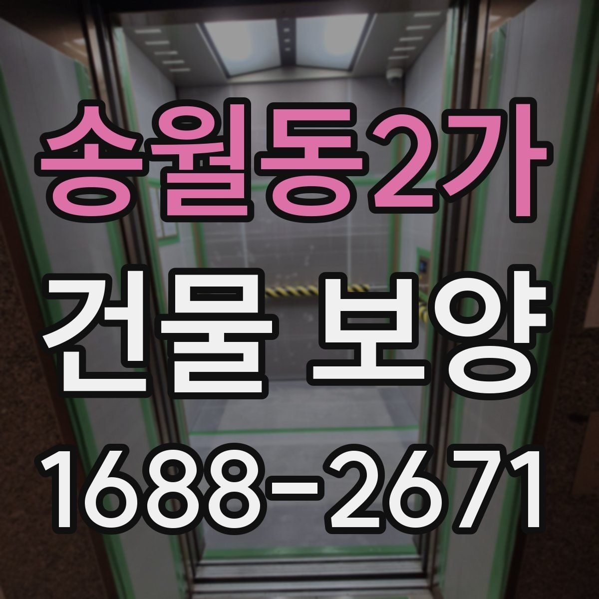 송월동2가 건물 보양 종류별 사용 용도와 차이