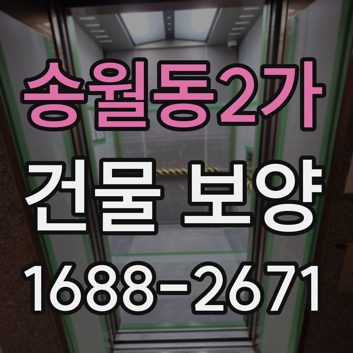송월동2가 건물 보양