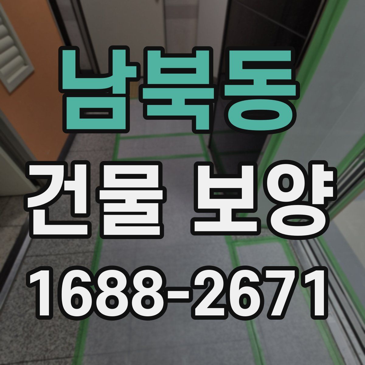 남북동 건물 보양