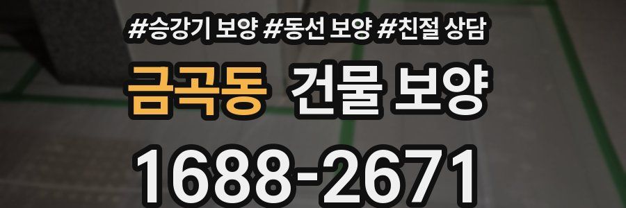 금곡동 건물 보양