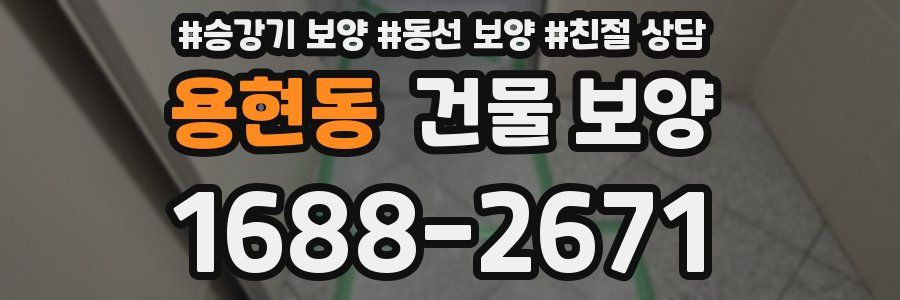 용현동 건물 보양