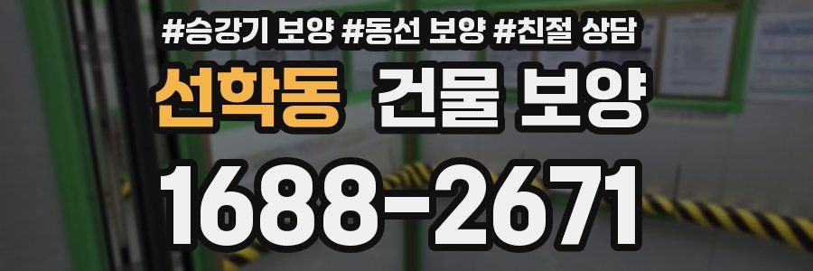 선학동 건물 보양