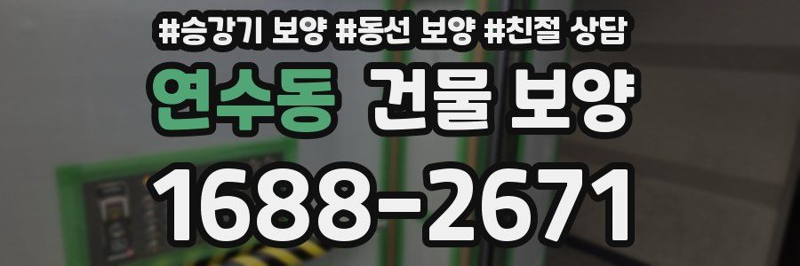 연수동 건물 보양