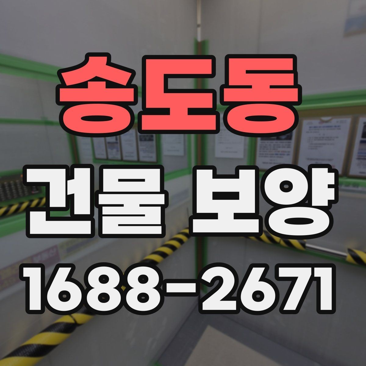 송도동 건물 보양 현장에서 놓치기 쉬운 부분