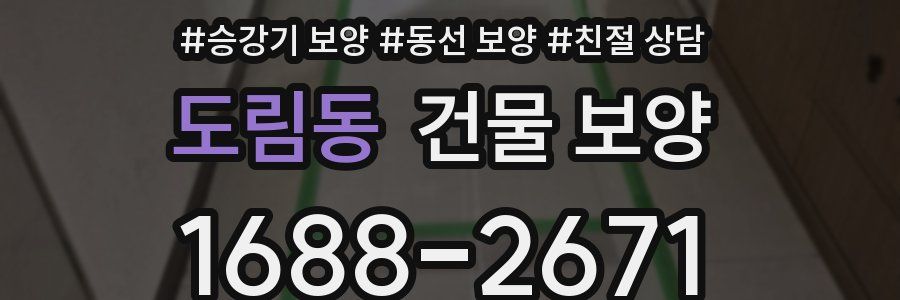 도림동 건물 보양
