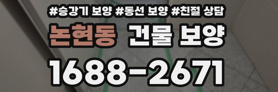 논현동 건물 보양