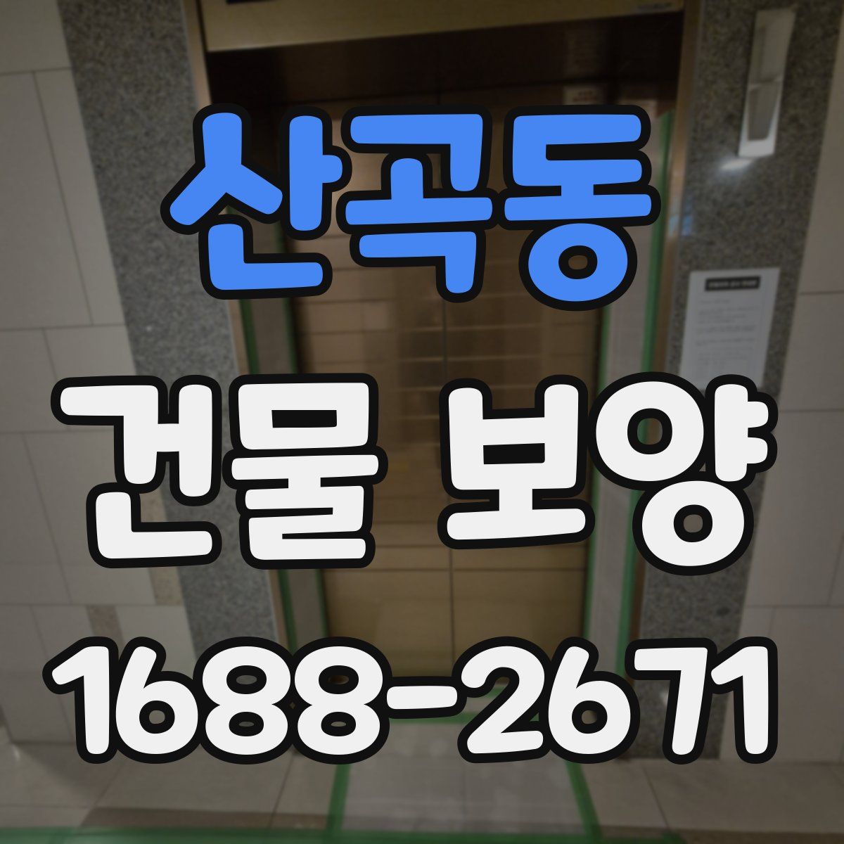 산곡동 건물 보양