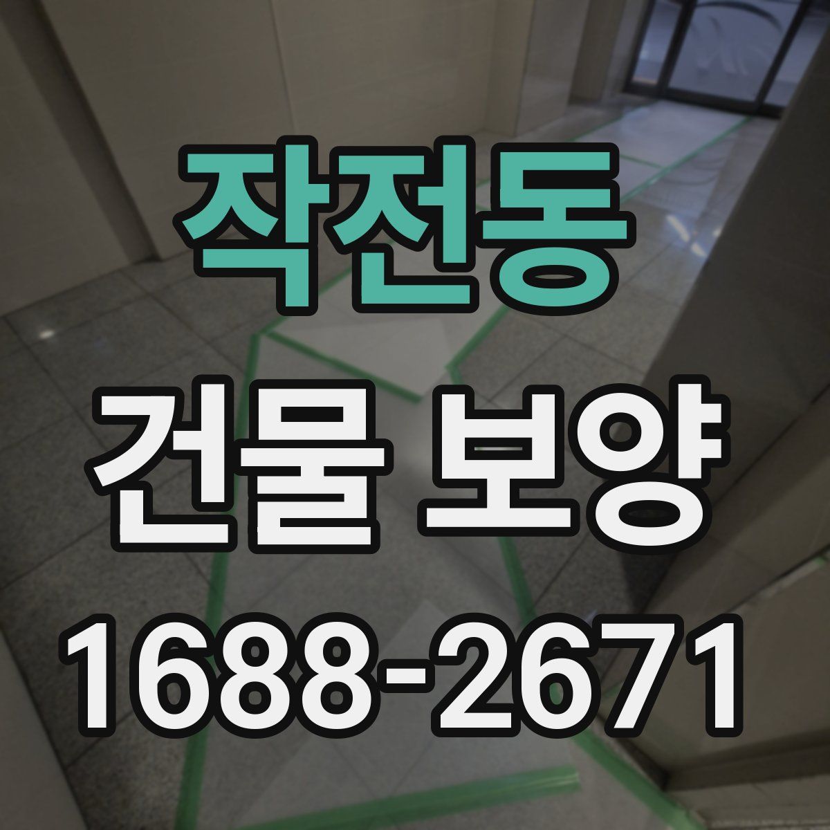 작전동 건물 보양