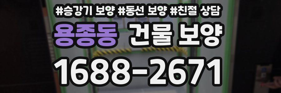 용종동 건물 보양