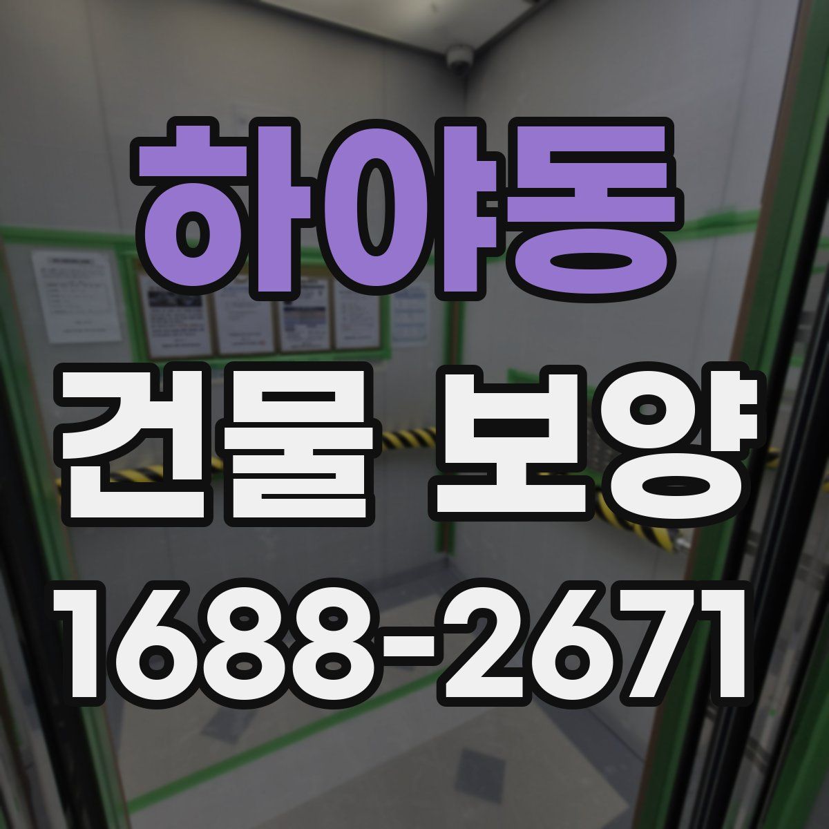하야동 건물 보양