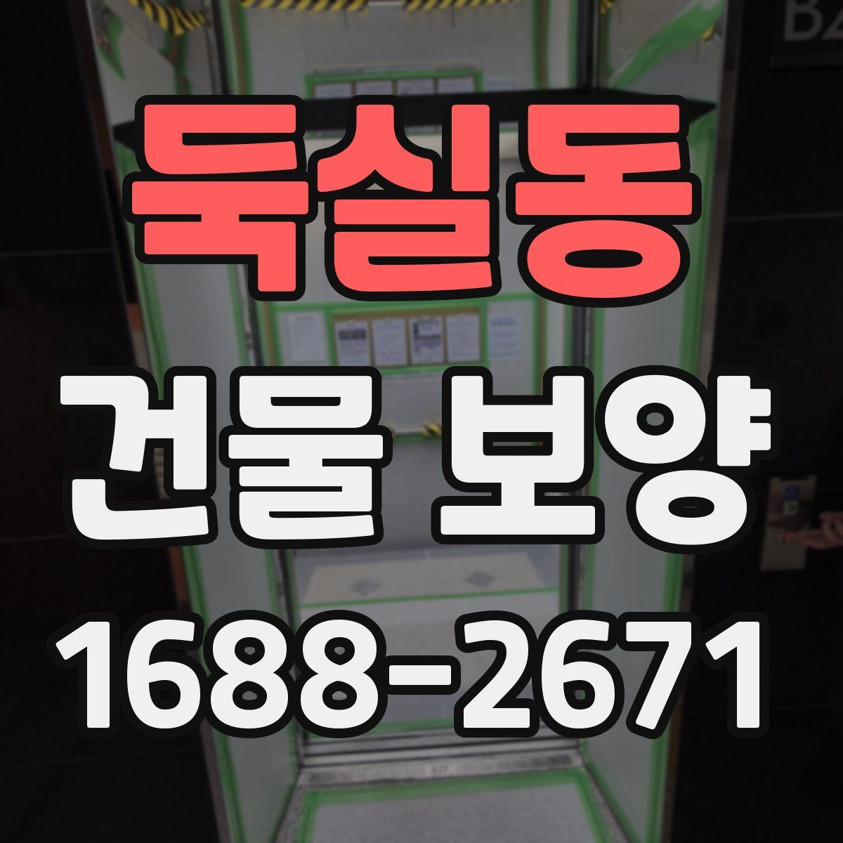 둑실동 건물 보양