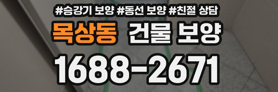 목상동 건물 보양