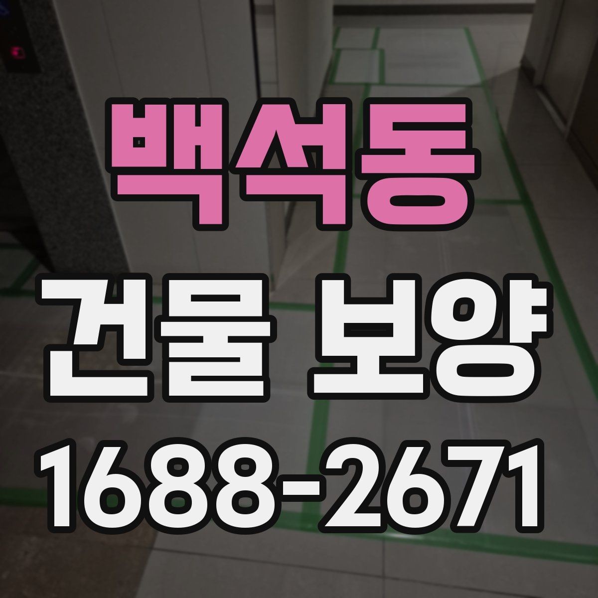 백석동 건물 보양 방법을 상황별로 살펴보기