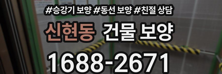 신현동 건물 보양